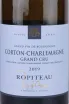 Этикетка Ropiteau Corton-Charlemagne Grand Cru 2019 0.75 л