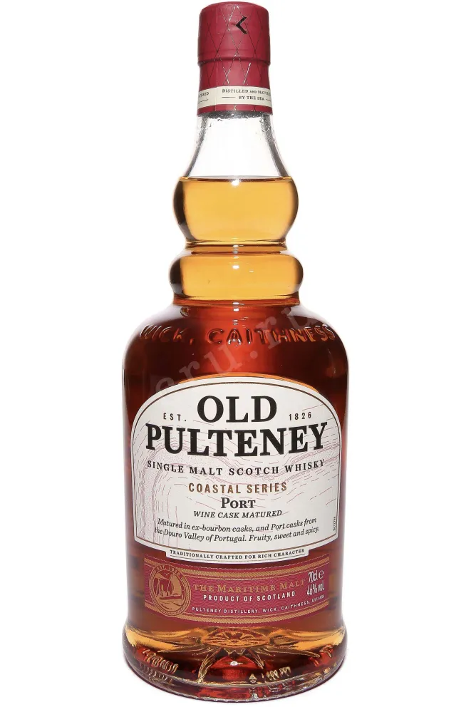 Бутылка Old Pulteney Port Wine Cask Matured in gift box 0.7 л