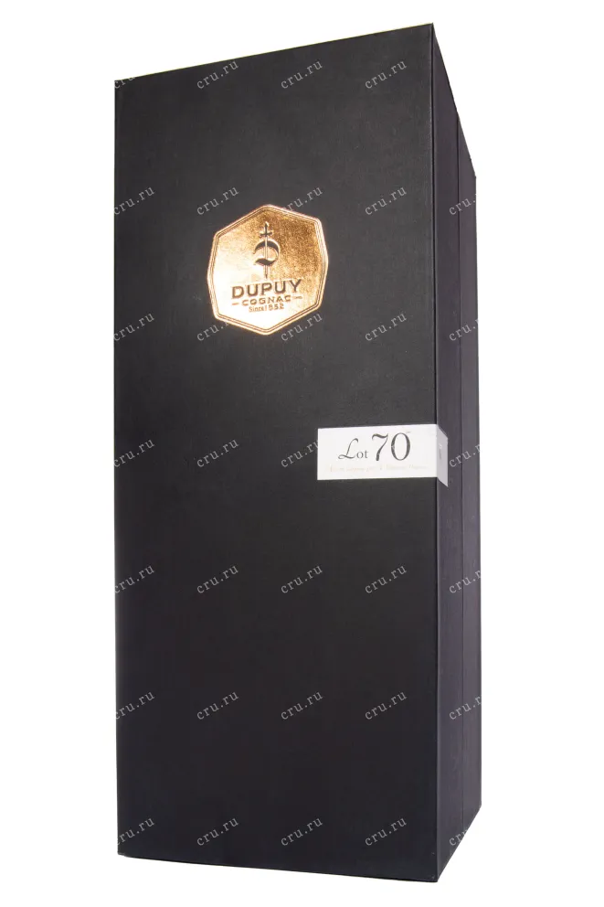 Подарочная коробка Dupuy Lot 70 Hors d'Age Petite Champagne AOC in gift box 1973 0.7 л