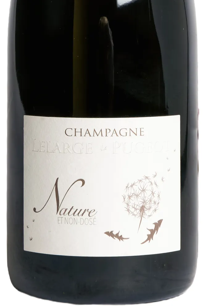 Этикетка Lelarge Pugeot Nature et non Dose Brut Nature 0.75 л