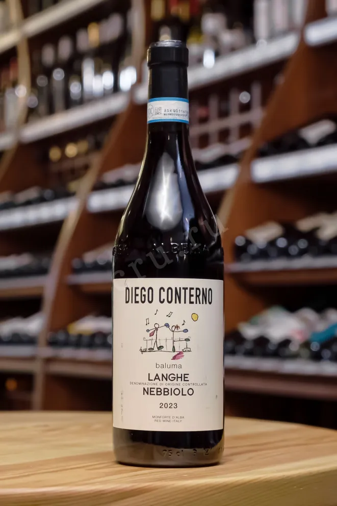 В магазине Крю Профи Diego Conterno Baluma Nebbiolo Langhe DOC 2023 0.75 л
