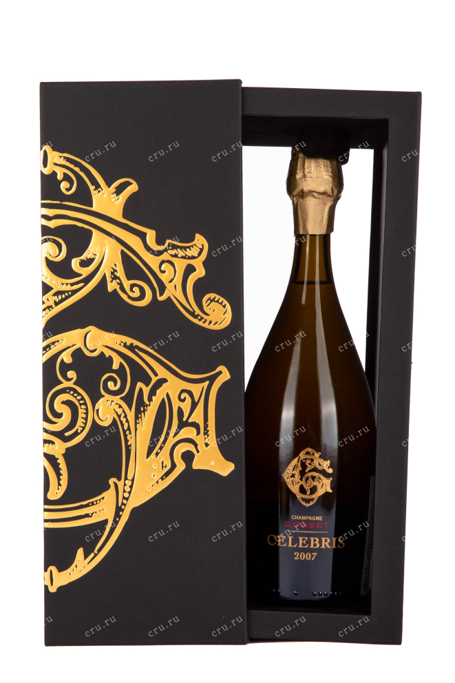 Подарочная коробка игристого вина Gosset Celebris with gift box 2007 0.75 л