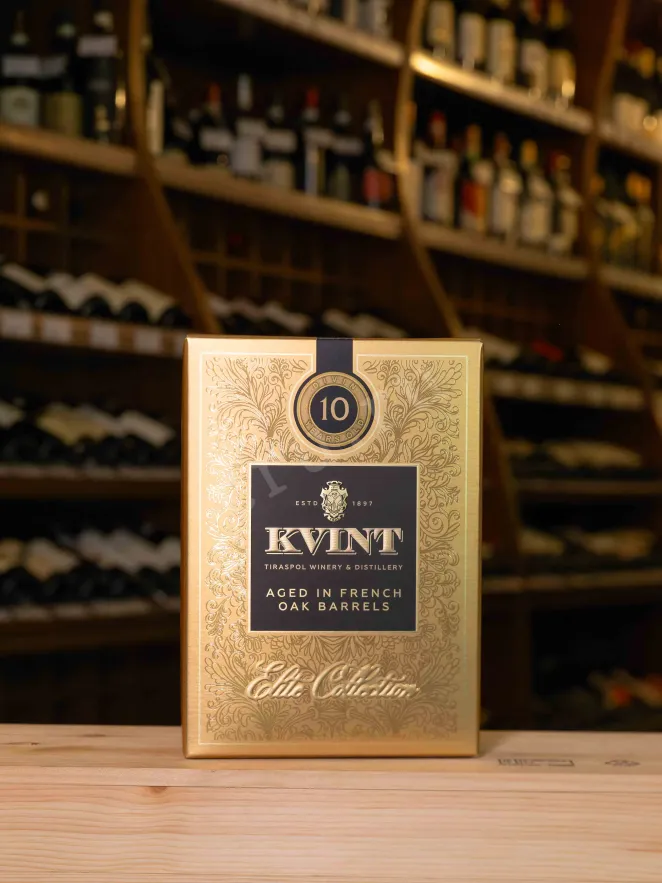 В магазине Крю Профи Kvint Divin KS 10 years gift box 0.5 л