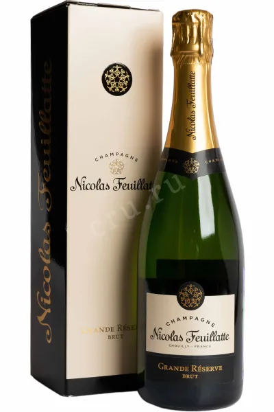 Шампанское Nicolas Feuillatte Grande Reserve Brut in gift box  0.75 л