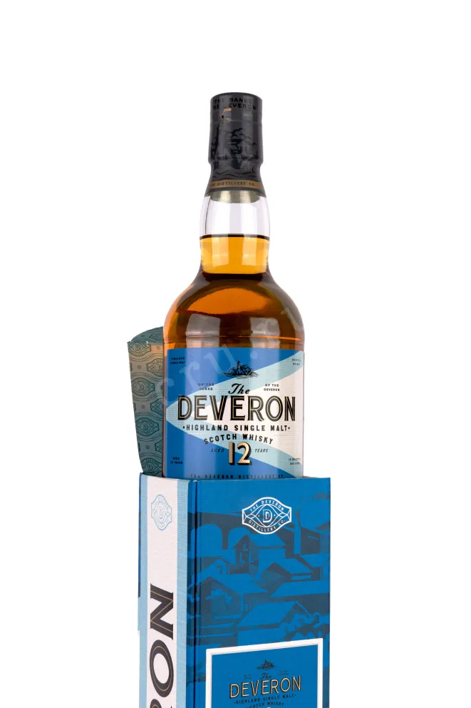 В подарочной коробке Deveron 12 years gift box 0.7 л