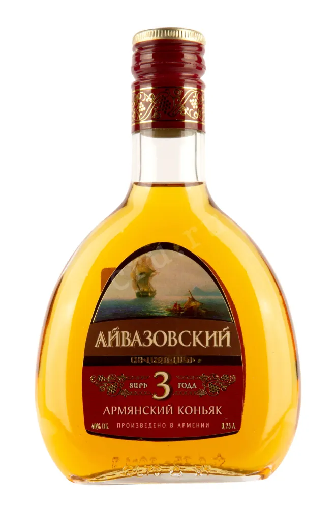 Коньяк Айвазовский 3 года  0.25 л