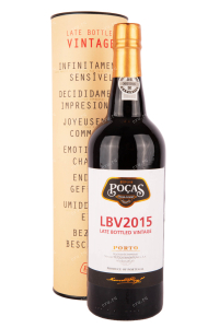 Портвейн Pocas LBV gift box 2015 0.75 л