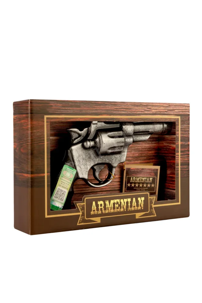 Коньяк Прошян Револьвер 7 лет  0.1 л