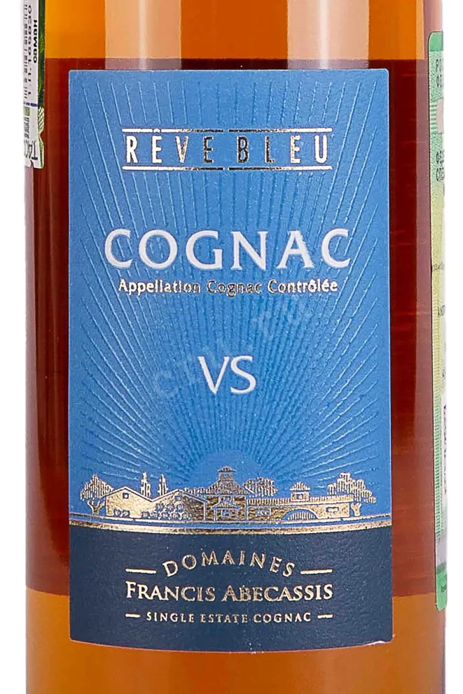 Этикетка Reve Bleu VS 0.5 л