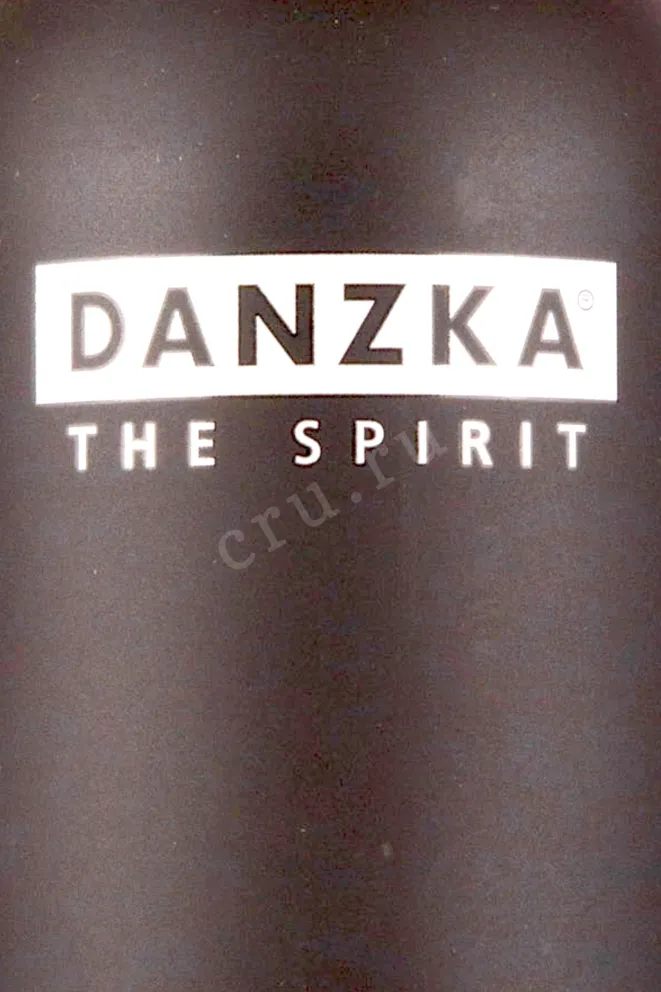 Этикетка Danzka The Spirit in gift box 1 л