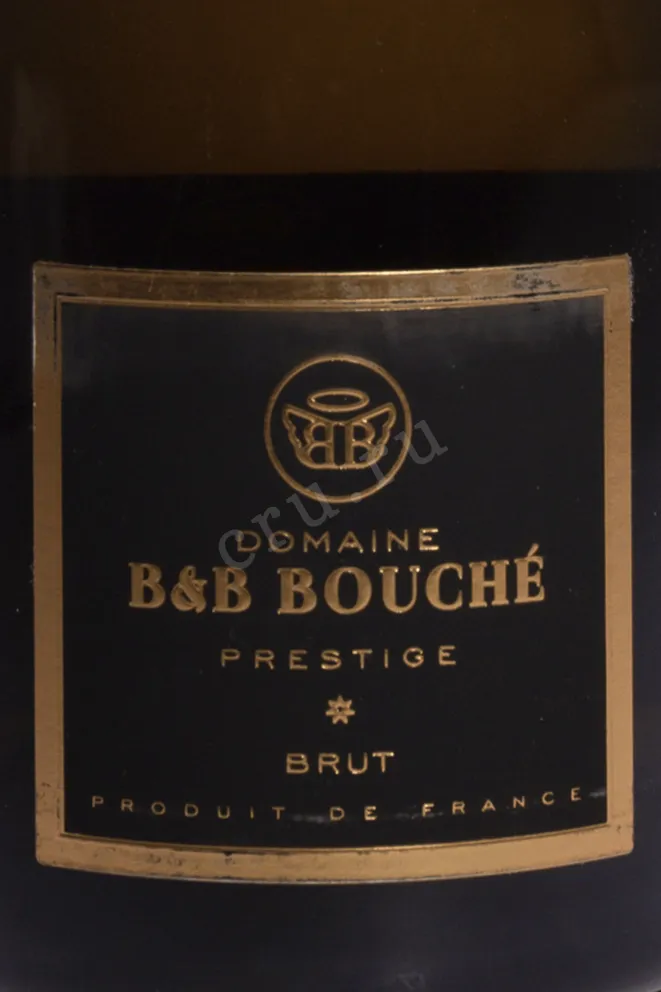 Этикетка Domaine B&B Bouche Cremant Prestige Brut 2019 0.75 л