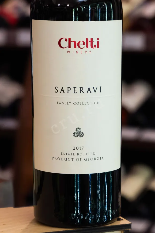 В магазине Крю Профи Chelti Family Collection Saperavi 2017 0.75 л