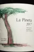 Этикетка Podere Monastero La Pineta 2017 0.75 л