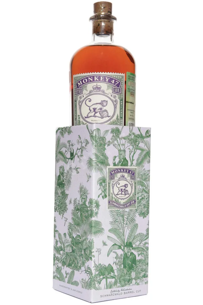 В подарочной коробке Monkey 47 Barrel Cut in gift box 0.5 л