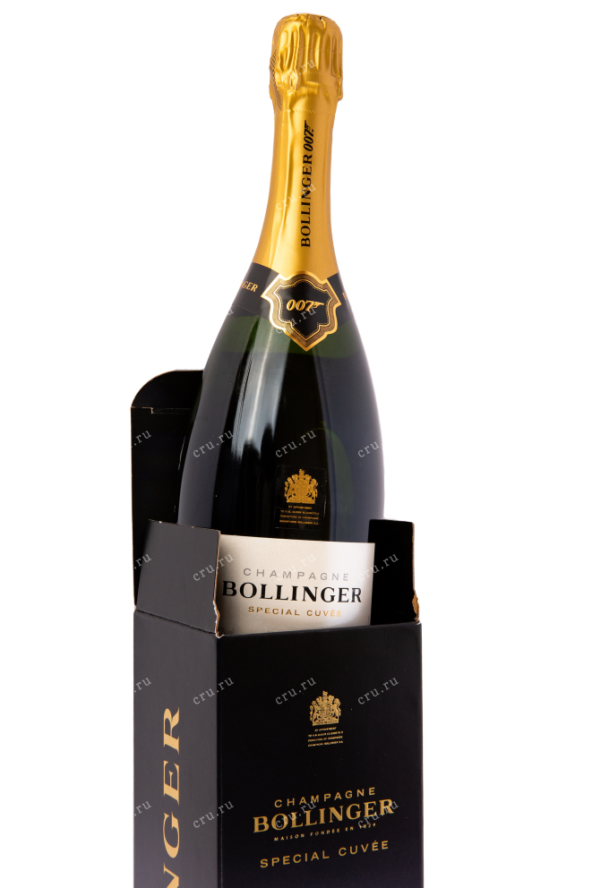 Подарочная коробка игристого вина Bollinger Special Cuvee Brut 0.75 л