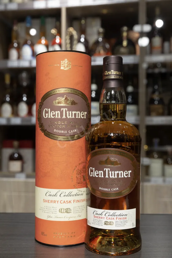 В магазине Крю Профи Glen Turner Double Cask Sherry Cask Finish in tube 0.7 л