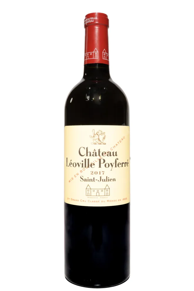 Вино Chateau Leoville-Poyferre Grand Cru Classe Saint-Julien AOC 2017 0.75 л