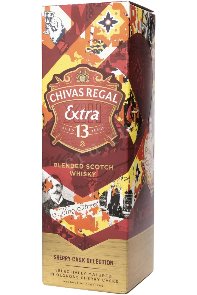 Подарочная коробка Chivas Regal Extra 0.7 л