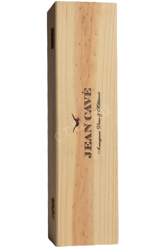 Деревянная коробка Jean Cave Vieil Armagnac 1976 AOC wooden box 1976 0.7 л