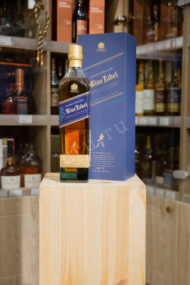 В магазине Крю Профи Johnnie Walker Blue Label in gift box 0.75 л