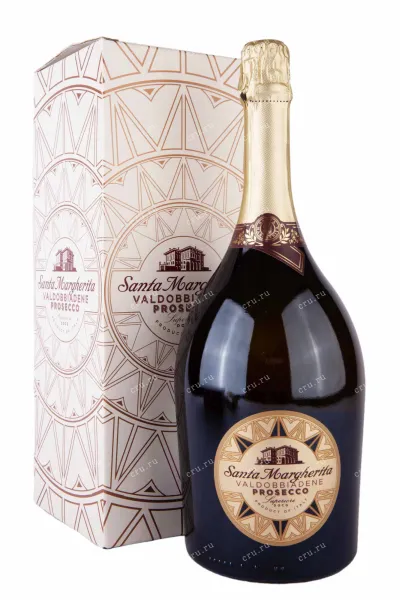Игристое вино Santa Margherita Prosecco Superiore di Valdobbiadene Brut 2021 1.5 л
