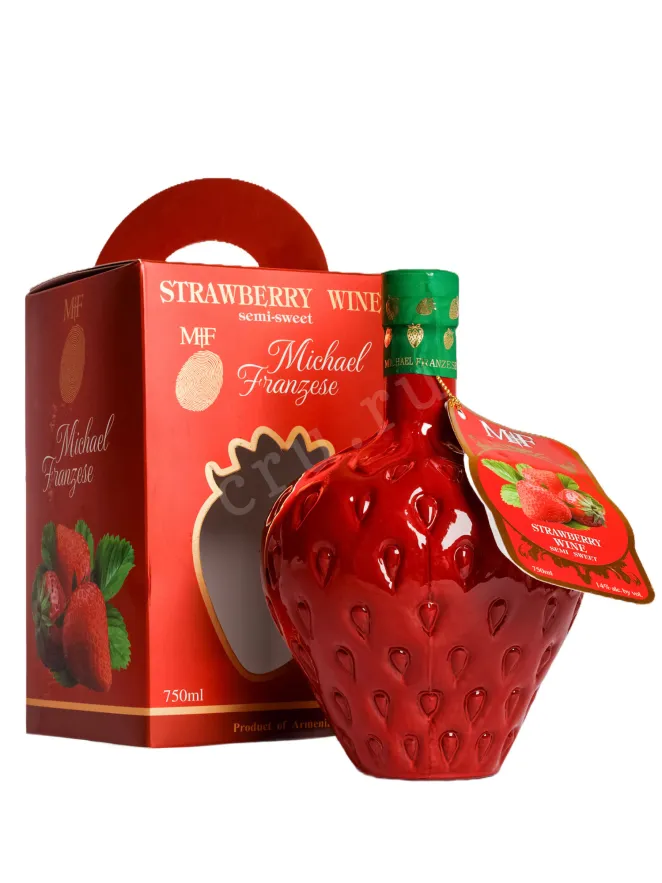 Вино Michael Franzese Strawberry in gift box 0.75 л