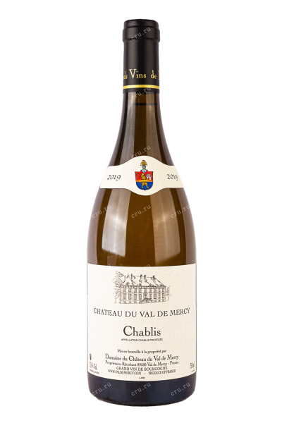Вино Domaine Du Chateau Du Val De Mercy Chablis 2019 0.75 л