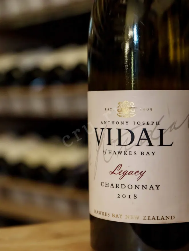 В магазине Крю Профи Vidal Legacy Hawkes Bay Chardonnay 2018 0.75 л