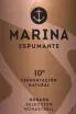 Этикетка Marina Espumante Fermentacion Natural Rosado 2022 0.2 л