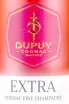 Этикетка Dupuy Extra gift box 0.7 л