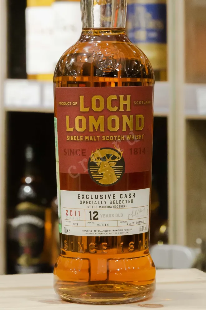 В магазине Крю Профи Loch Lomond Exclusive Kask Specially Selected 12 years in tube 0.7 л
