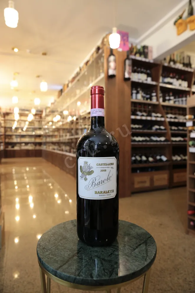 В магазине Крю Профи Barale Fratelli Castellero Barolo wooden box 2008 1.5 л