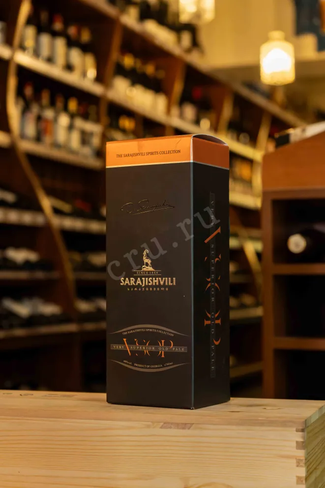 В магазине Крю Профи Sarajishvili VSOP in gift box 0.7 л