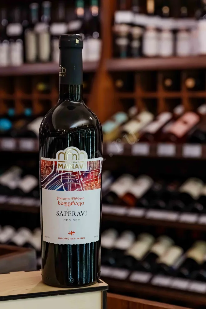 В магазине Крю Профи Chateau Manavi Saperavi Ordinary 2020 0.75 л