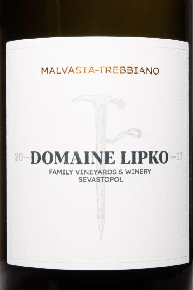 Этикетка Domaine Lipko Malvasia Trebbiano 2023 0.75 л