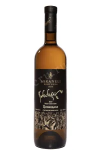 Вино Askaneli Brothers Tsinandali 2019 0.75 л
