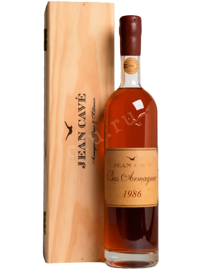 Арманьяк Jean Cave Vieil in gift box 1986 0.7 л