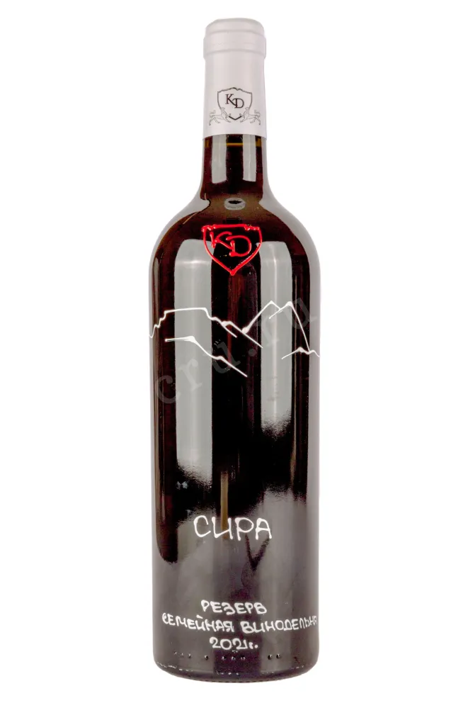 Вино КД Сира Резерв 2021 0.75 л