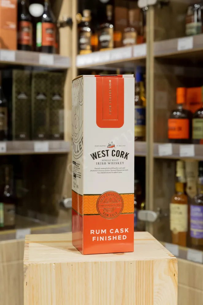 В магазине Крю Профи West Cork Rum Cask gift box 0.7 л
