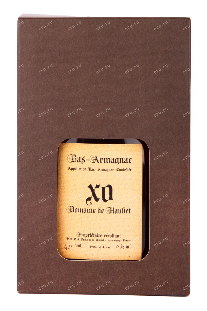 Арманьяк Domaine de Haubet XO Carafe  0.7 л