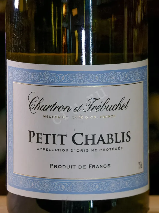 В магазине Крю Профи Chartron et Trebuchet Petit Chablis AOC 2023 0.75 л