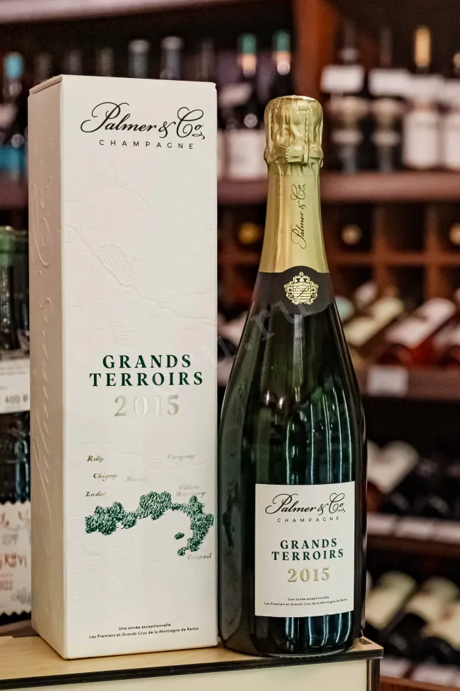 В магазине Крю Профи Champagne Palmer & Co Gran Terroirs gift box 2015 0.75 л