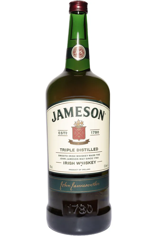 Бутылка Jameson Triple Distilled in gift box 4.5 л