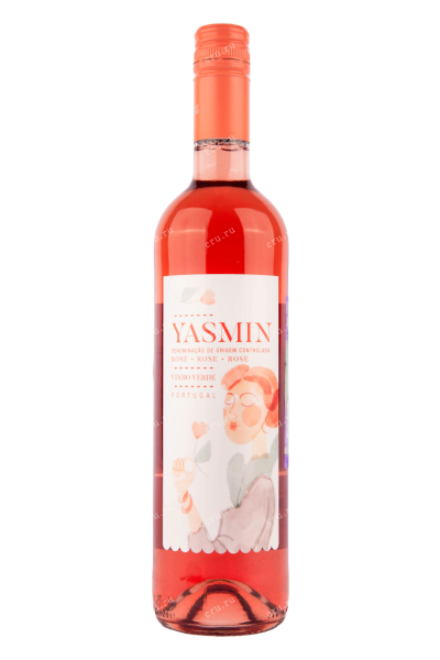 Вино Yasmin Vinho Verde Rose 2021 0.75 л