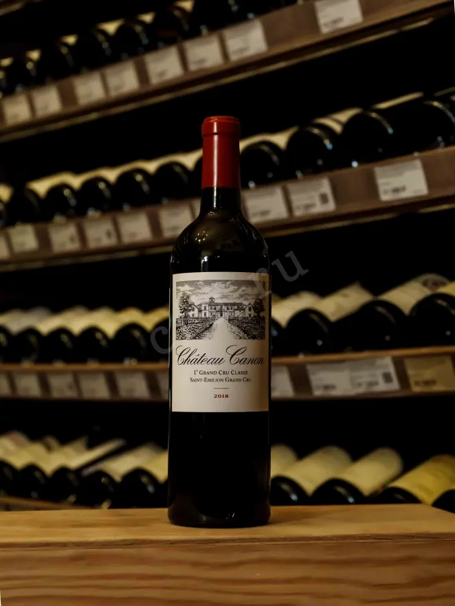 В магазине Крю Профи Chateau Canon 1er Grand Cru Classe Saint-Emilion Grand Cru AOC 2018 0.75 л