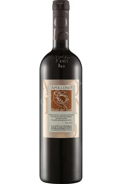 Вино Apollonio Mani del SudSalice Salentino Rosso DOP 2021 0.75 л