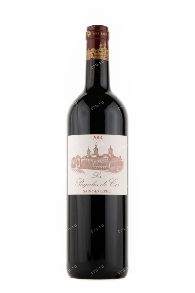 Вино Les Pagodes de Cos Saint-Estephe AOC 2014 0.75 л