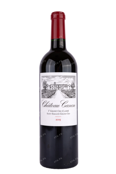 Вино Chateau Canon 1er Grand Cru Classe Saint-Emilion  2015 0.75 л