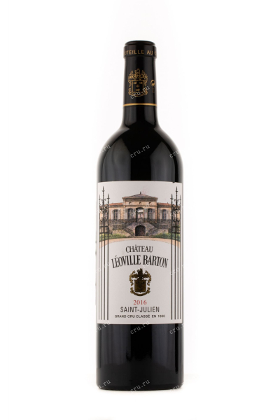 Вино Chateau Leoville Barton Saint-Julien 2016 0.75 л