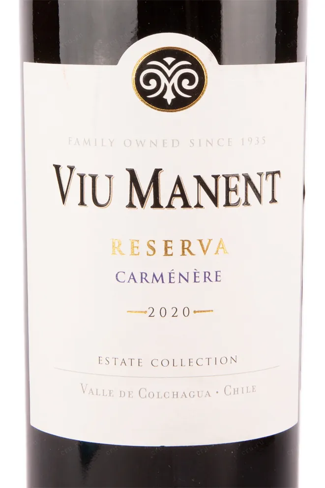 Вино Viu Manent Estate Collection Reserva Carmenere 2022 0.75 л